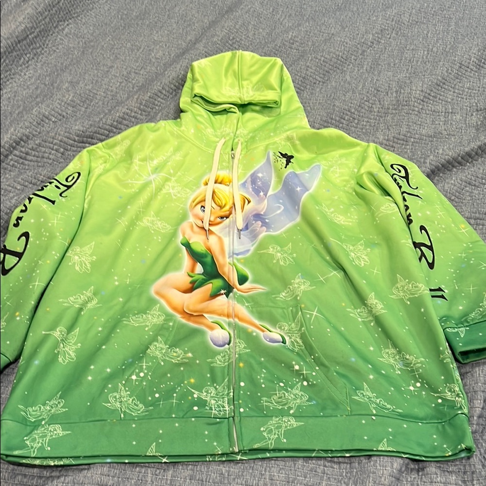 Disney Green Tinker Bell Jacket